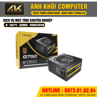 Nguồn Máy Tính Antec G750 - 750w 80 Plus Gold