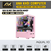 VỎ CASE MÁY TÍNH AQUAL X3 Hồng