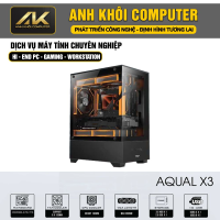 VỎ CASE MÁY TÍNH AQUAL X3 Đen