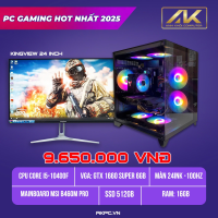 PC GAMING B460M Pro + Intel Core I5 10400F + VGA GTX1660S