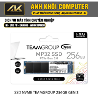 Ổ cứng SSD Teamgroup MP33 256GB M.2 2280 PCIe 3.0x4 (Đọc 1800MB/s, Ghi 1400MB/s) - (TM8FP6512G0C101)