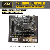Mainboard Tecmiyo H310 DDR4 – Hỗ Trợ M.2, HDMI, VGA