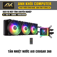 TẢN NHIỆT NƯỚC COUGAR AQUA 360 LED ARGB (3 FAN) BLACK