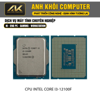 CPU Intel Core i3-12100F (3.3GHz turbo up to 4.3GHz, 4 nhân 8 luồng, 12MB Cache, 58W)- Socket Intel LGA 1700) Tray
