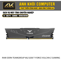 RAM Desktop TEAMGROUP VULCAN Z 8GB (1x8GB) DDR4 3200MHz