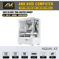 VỎ CASE MÁY TÍNH AQUAL X3 TRẮNG