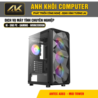 Vỏ case Antec AX83 RGB (e-ATX/Màu đen/3 Fan)