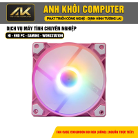 Fan Case Coolmoon K8 RGB (Hồng) (Nguồn Trực Tiếp)