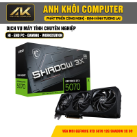 VGA MSI GeForce RTX™ 5070 12G SHADOW 3X OC