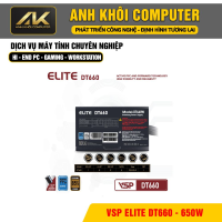 Bộ Nguồn Máy Tính VSP ELITE DT660 - 650W - Hiệu suất 85%