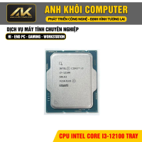 CPU Intel Core i3-12100 | 4 Nhân 8 Luồng | Turbo 4.3GHz | Socket 1700 ( Tray )