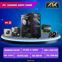 PC Gaming AKPC-GM09 – Chiến Game Mượt, Làm Việc Mạnh!