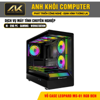 ỏ Case Leopard MS-01 RGB Đen