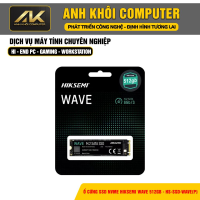 Ổ cứng SSD NVME HIKSEMI WAVE 512GB - HS-SSD-WAVE(P) 512G (NVMe PCIe Gen3x4, M2.2280)
