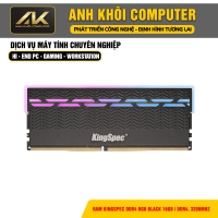 Ram Kingspec DDR4 RGB Black 16GB | DDR4, 3200MHz