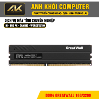 Ram PC Greatwall 16GB DDR4 bus 3200 (Tản nhiệt Black)