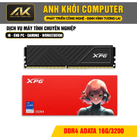 RAM PC ADATA XPG D35 16GB DDR4 BUS 3200MHz (BLACK)
