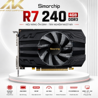 VGA Simorchip Radeon R7240 4GB GDDR3 | Card Đồ Họa Văn Phòng Giá Rẻ
