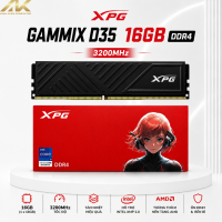 RAM PC ADATA XPG D35 16GB DDR4 BUS 3200MHz (BLACK)