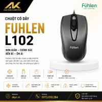 Chuột Fuhlen L102 Optical Black USB