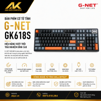 Bàn Phím Cơ Từ Tính G-Net GK618S