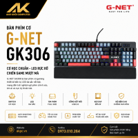 Bàn phím cơ quang học GNET GK306 – Chống nước